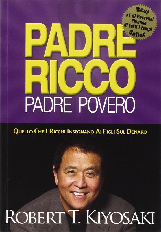 copertina del libro Padre Ricoo Padre Povero di Robert Kiosaki