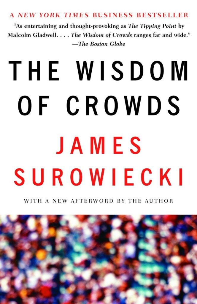 copertina del libro The Wisdom of Crowds di James Surowiecki