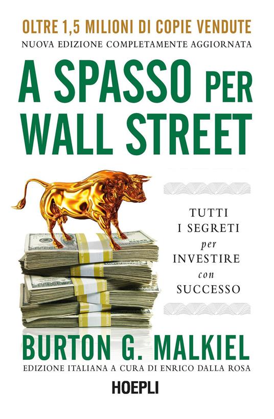copertina del libro A Spasso per Wall Street di Burton Malkiel